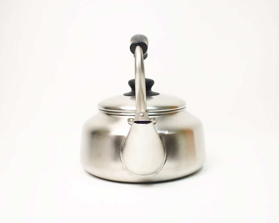 Stainless steel kettle designed by Sori Yanagi