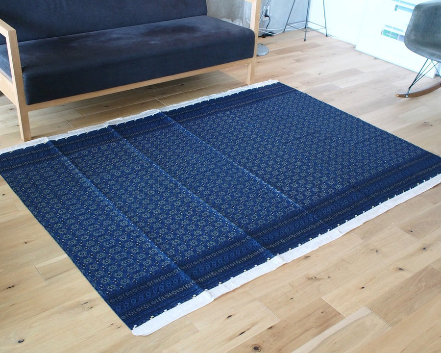 AFG Rug Navy エーエフジーラグ ネイビー