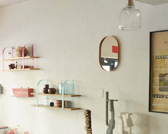 Oval Mirror Maru Kogei Oval Mirror
