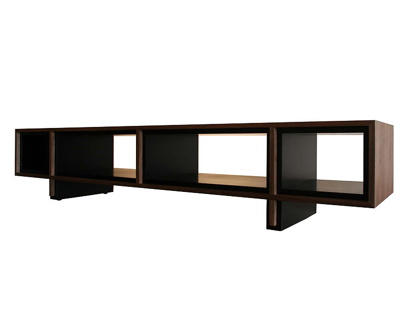 Raymond Cabinet Low Walnut