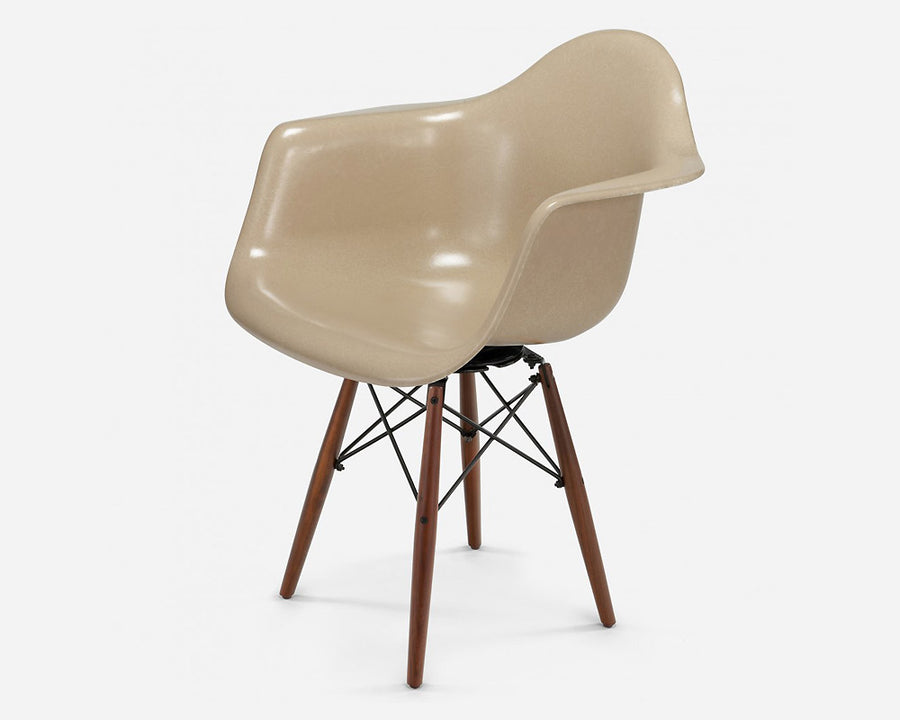 Fiberglass Arm Shell Chair OATMEAL オートミール