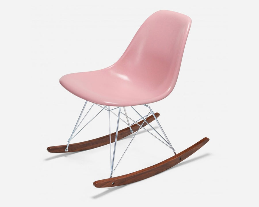 Fiberglass Side Shell Chair PINK