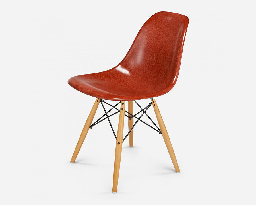 Fiberglass Side Shell Chair TERRACOTTA テラコッタ
