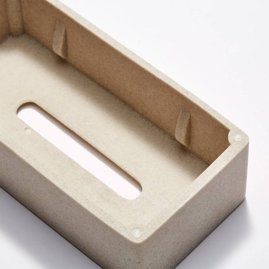 Bar Grande Tissue Case, Stone Sand Black