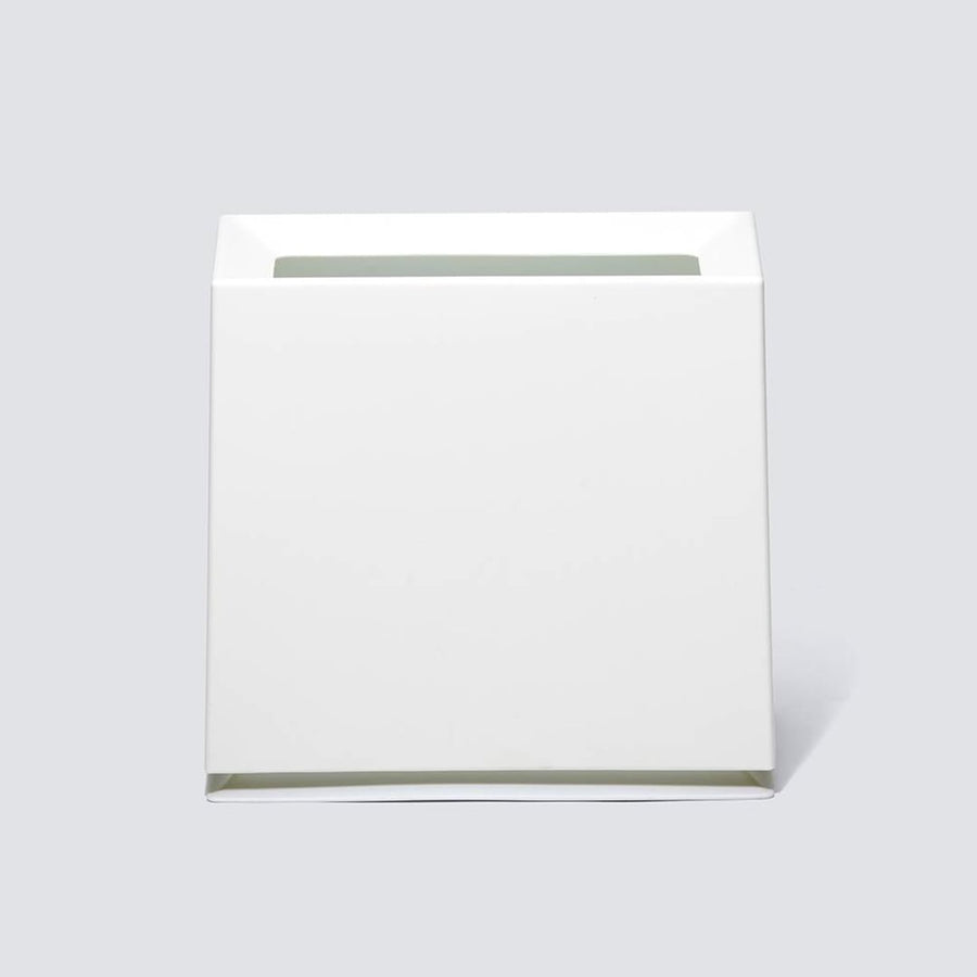 TUBELOR Brick Dustbin, White, Matte