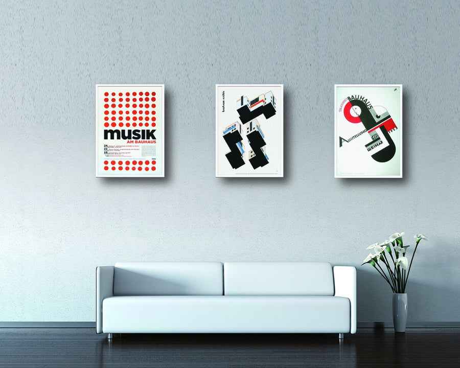 Bauhaus Welmar Ausstellung 1923 ポスター G