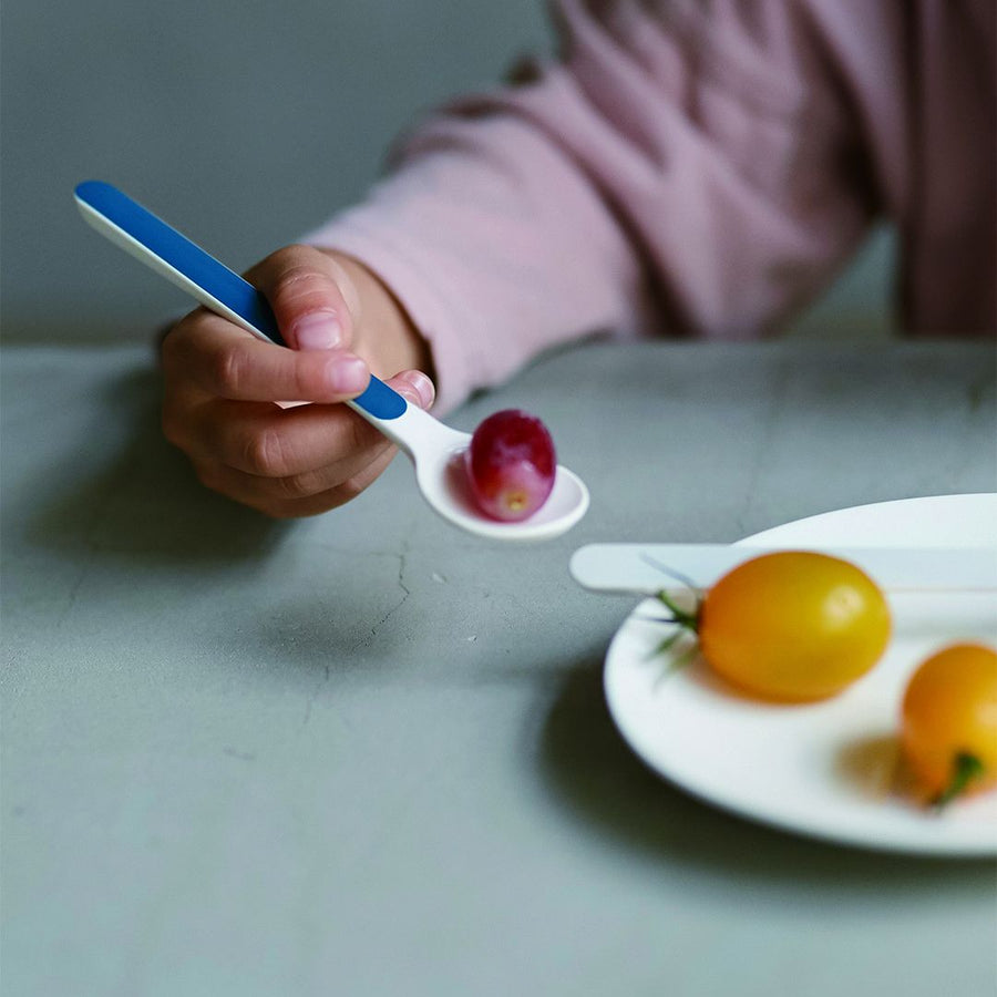 Kids Dish Cutlery Spoon Navy