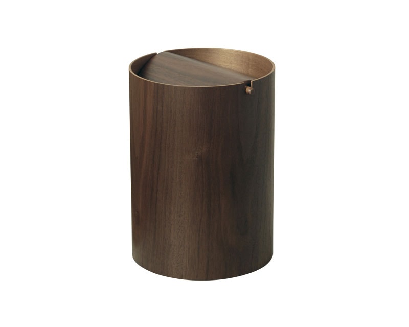 Paper Basket 952A Walnut