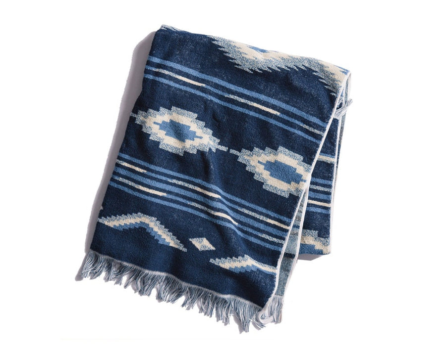 Cotton Pile Blanket Native Motif Cotton pile blanket Native motif