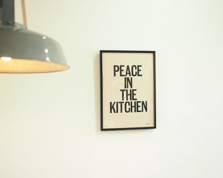 PEACE IN THE KITCHEN POSTER ピースインザキッチン ポスター