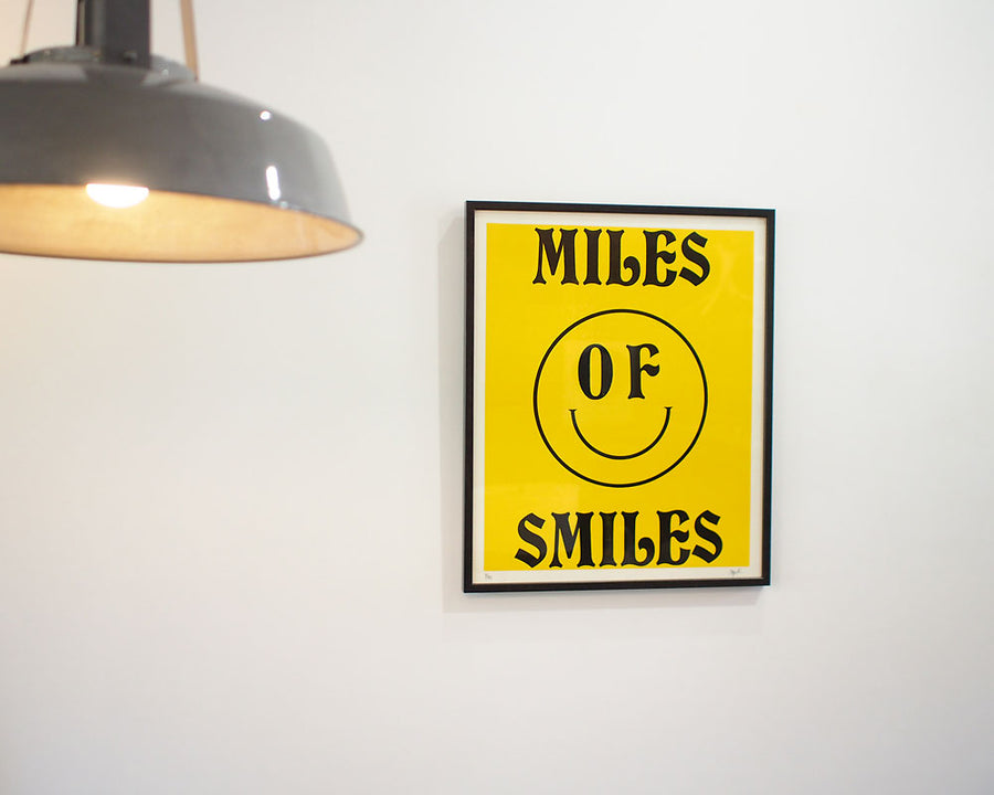 MILES OF SMAILES POSTER マイルズオブスマイルズ ポスター