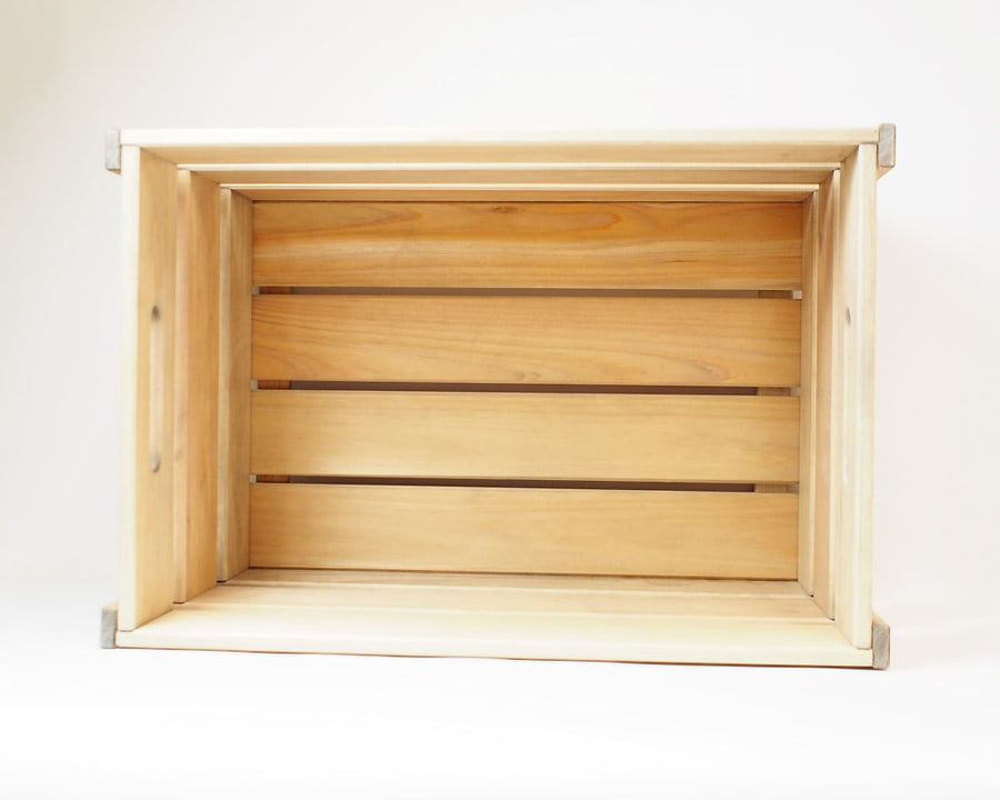 Wood Box Big Stacking