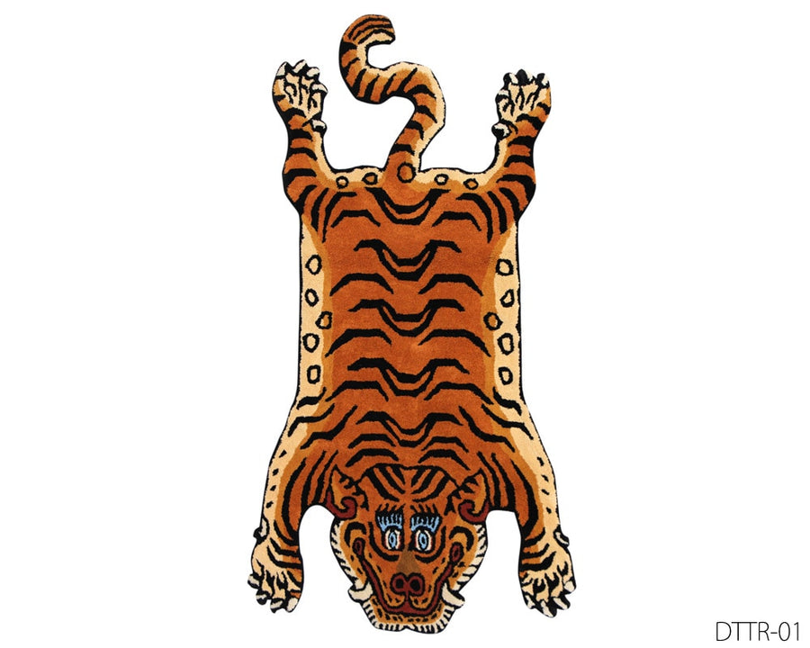 Tibetan Tiger Rug チベタンタイガーラグ M