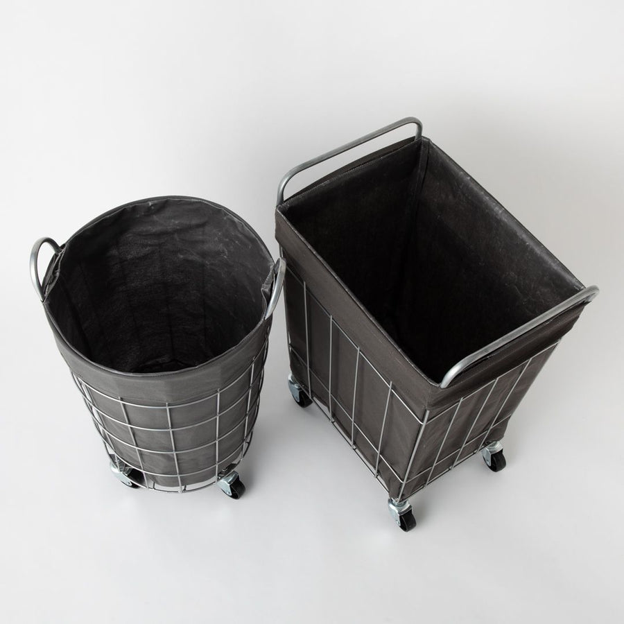 ランドリーストレージ スクエア 45L ダークグレー