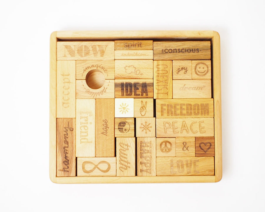 Peace &amp; Love Block (29 pieces) Peace &amp; Love Block Building Blocks