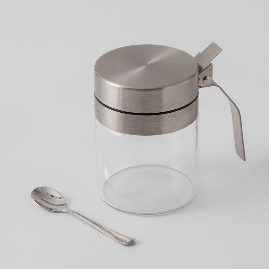 SPICE JAR WITH SPOON