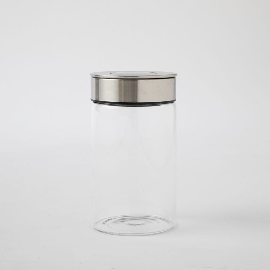 CYLINDER JAR WITH PRESS LID M
