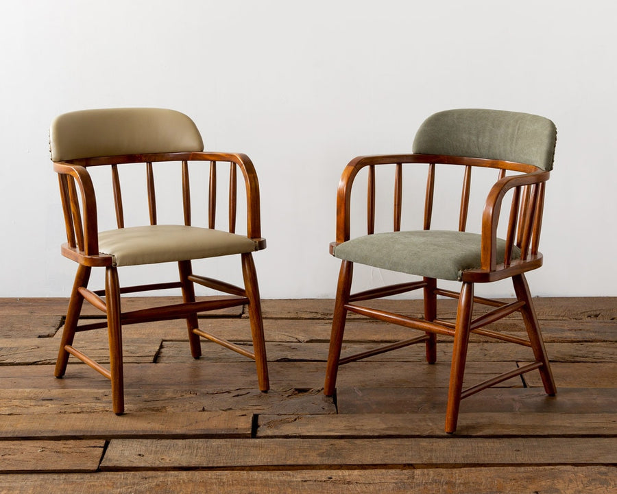 OAKS ARM CHAIR_KHAKI オークスアームチェア カーキ