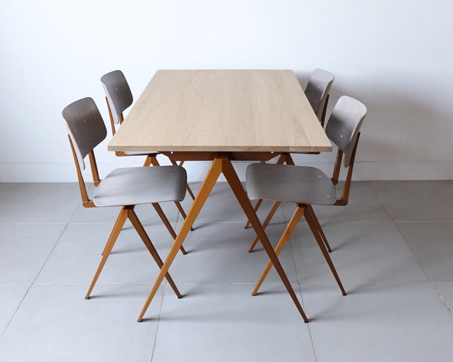 TD.4 Table Oak R.Brown ガルファニタス L オーク ロームブラウン