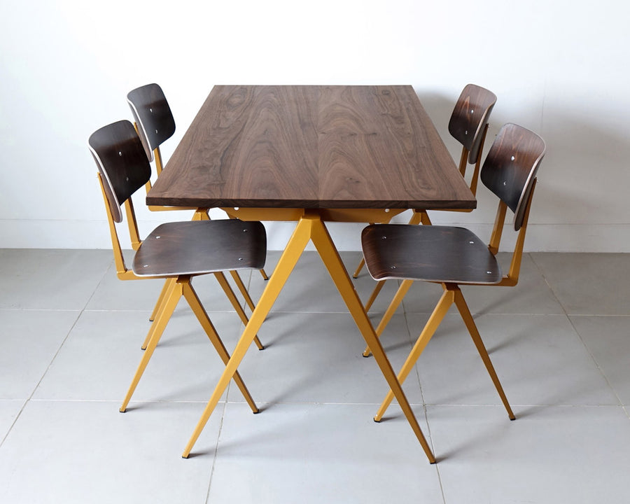 TD.4 Table Walnut O.Brown ガルファニタス S ウォールナット オーカーブラウン