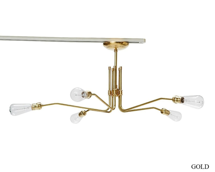 Solid Brass Lamp Long 5ARM Solid Brass Lamp Long 5 Arm