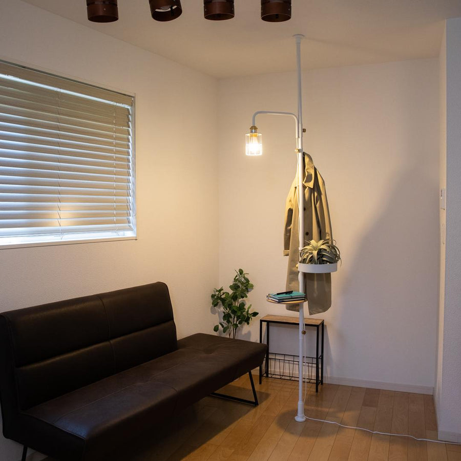 201 Lamp Arm S White