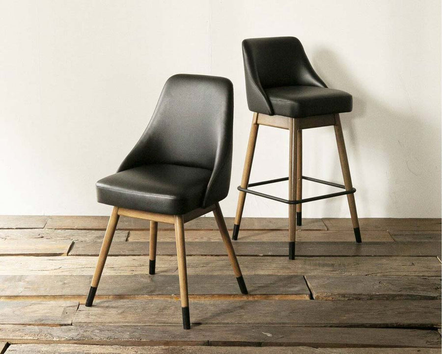 BOWERY CHAIR BLACK バワリーチェア ブラック