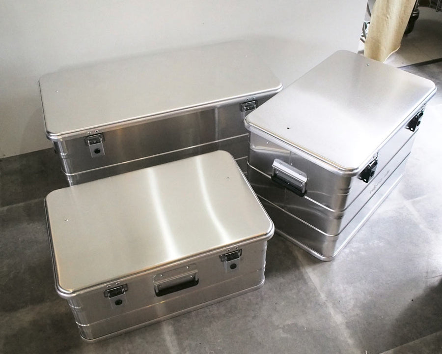 ALUMI CONTAINER with LID Aluminum Container with Lid, Small
