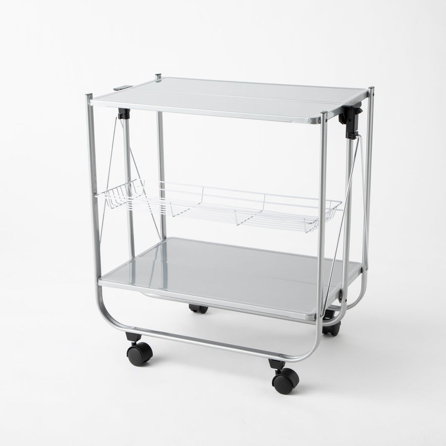 FOLDING TROLLEY SILVER シルバー