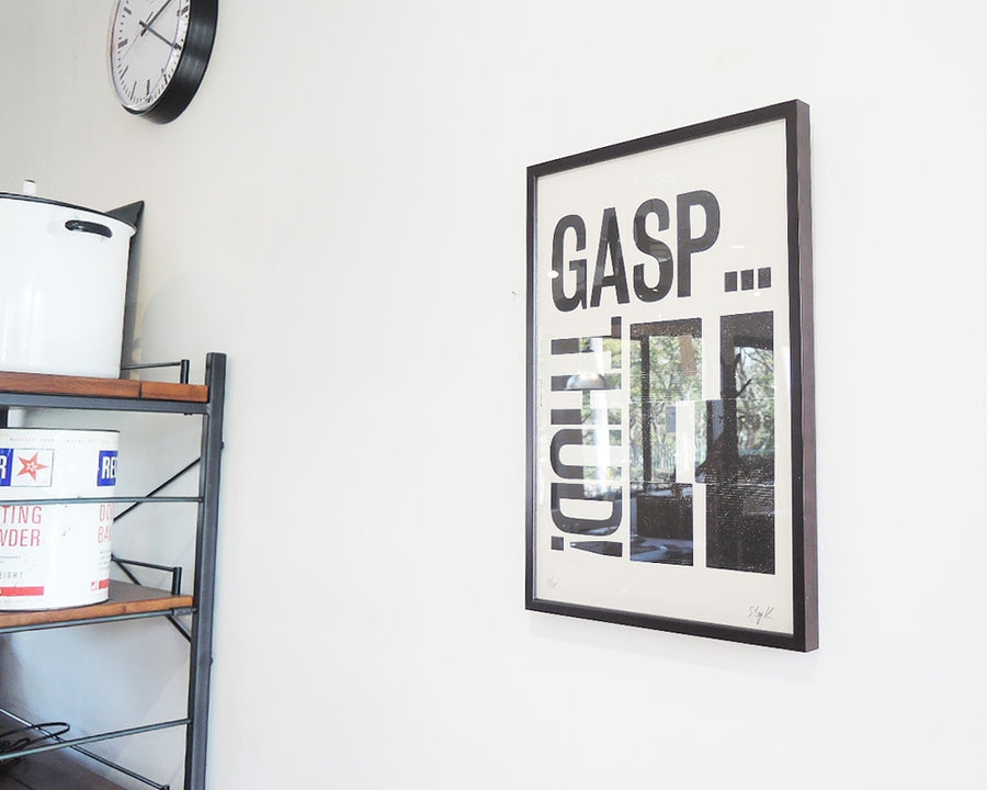 GAPS THUD POSTER ギャップスサァドゥ ポスター