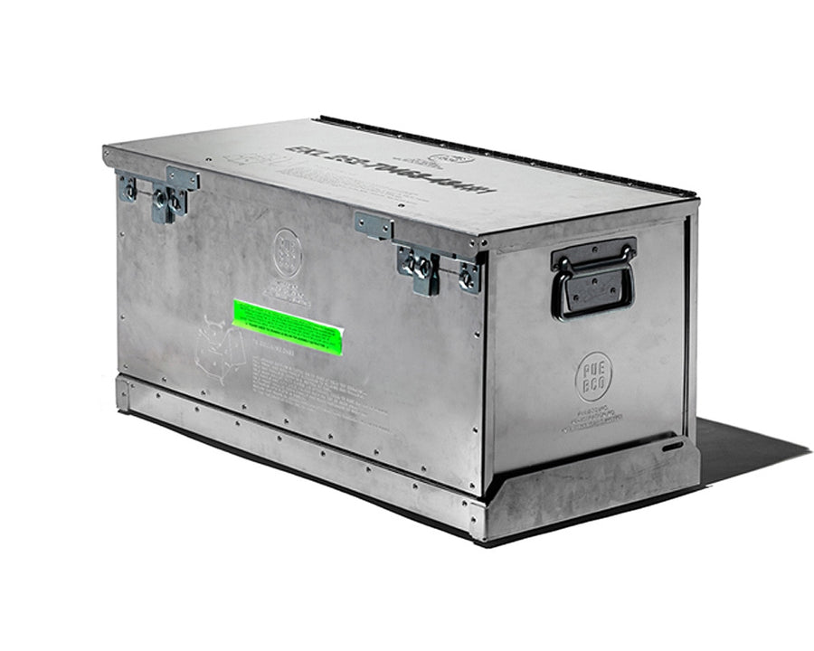 FOLDING ALUMINUM CONTAINER