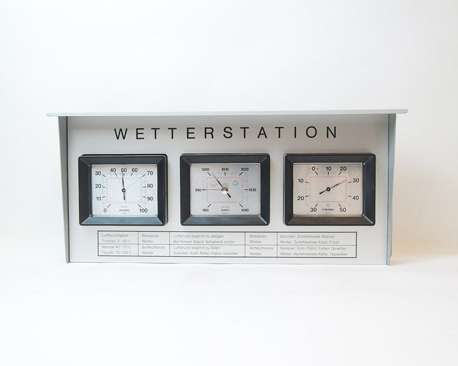 Analog Outdoor Weather Station Thermohygrometer