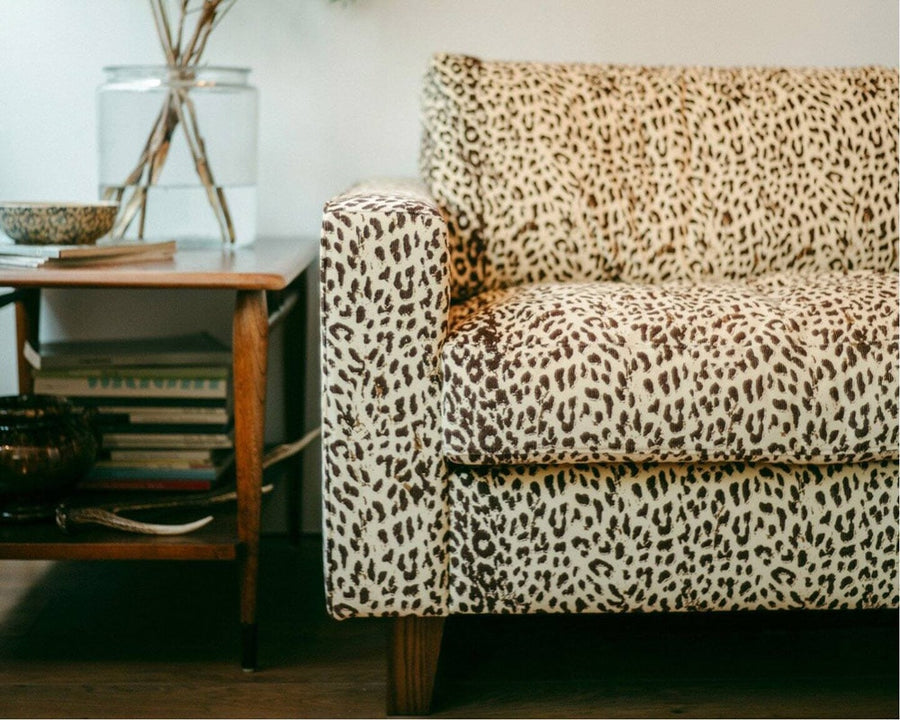 JETTY FEATHER SOFA 2.5P AC10 Jetty Feather Sofa Leopard