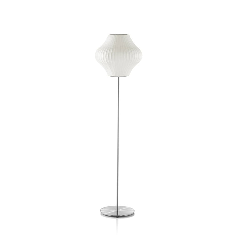 NELSON BUBBLE LAMP PEAR LOTUS FLOOR Steel S