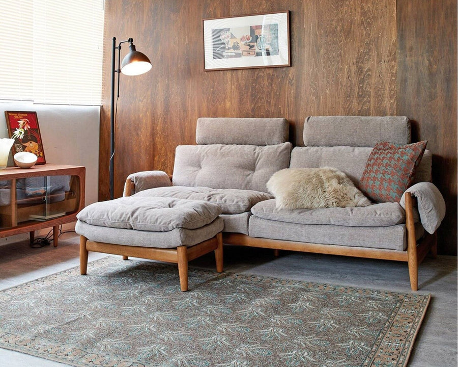 MADEIRA OTTOMAN gray Madeira ottoman gray