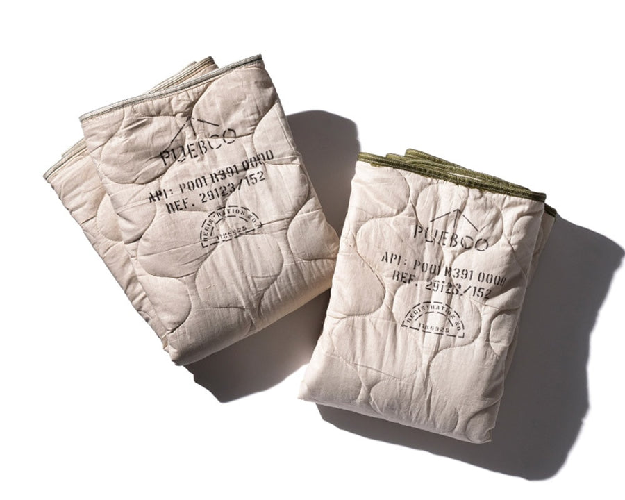 VINTAGE PARACHUTE LINE QUILTED BLANKET
