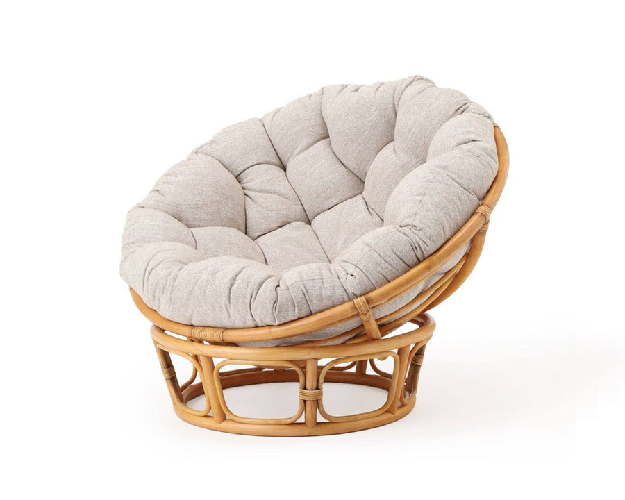 WICKER EASY CHAIR 2nd IVORY Wicker Easy Chair Ivory