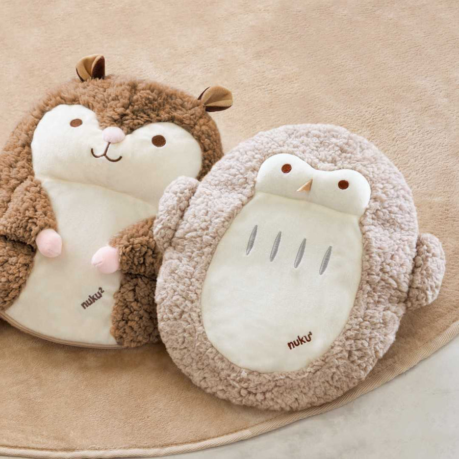 Heat storage eco hot water bottle "NukuNuku Hug"