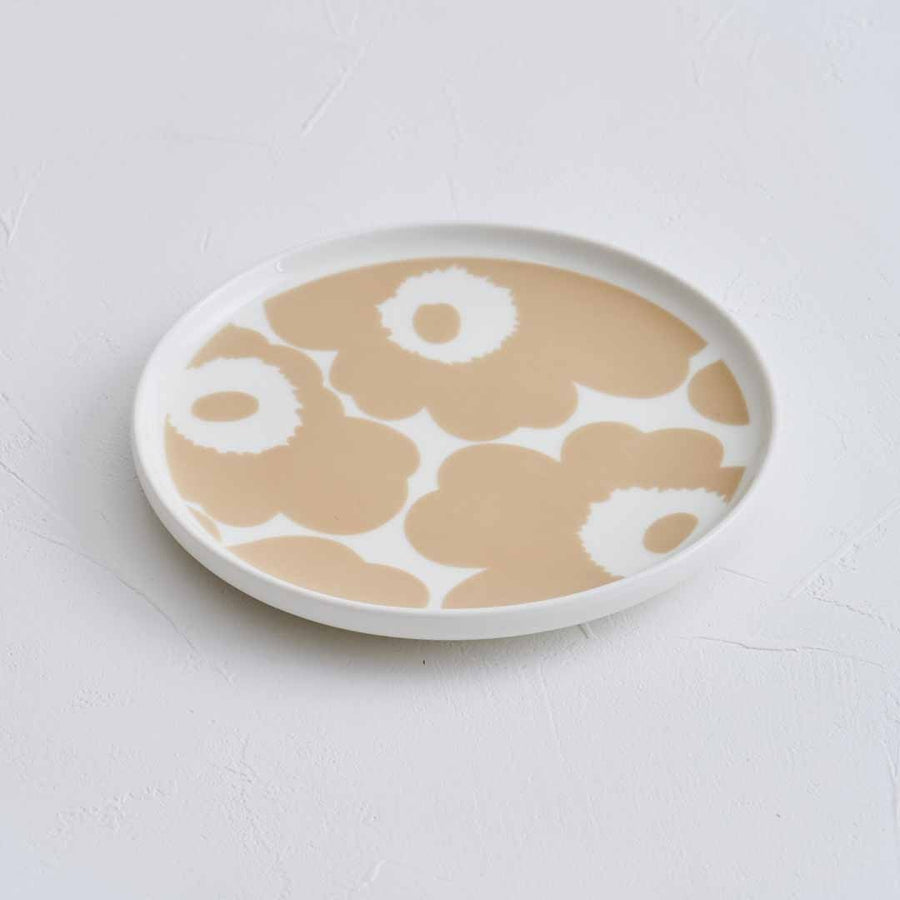 Unikko プレート 13.5cm ホワイト・ベージュ