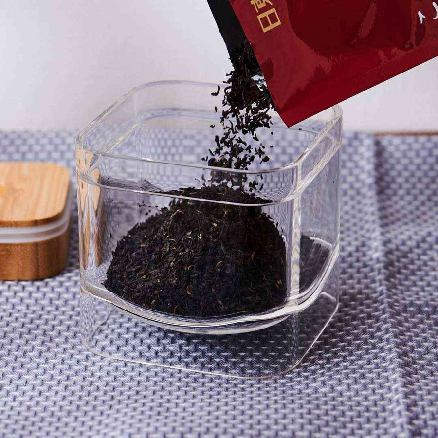 重なるキャニスター バンブー スクエア 300ml