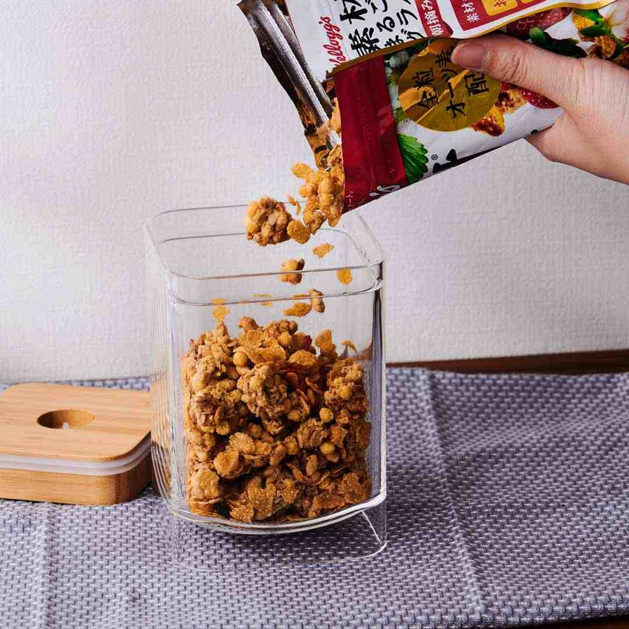 重なるキャニスター バンブー スクエア 900ml