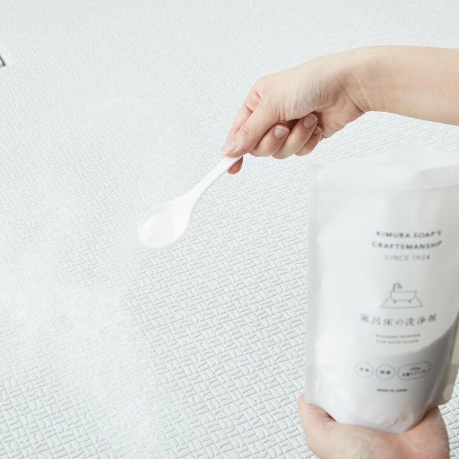 Bathroom floor cleaner