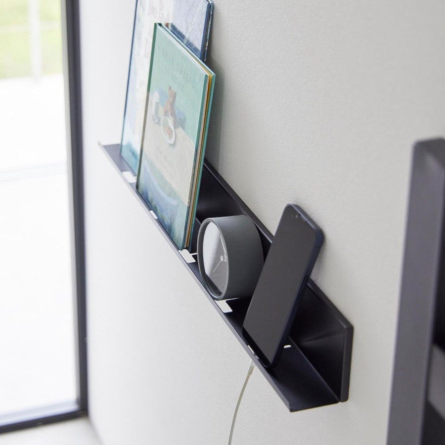 Tower Plasterboard Wall-Compatible Tablet &amp; Book Shelf