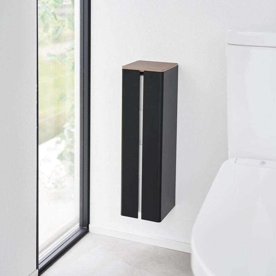 tower 石こうボード壁対応隠せるトイレットペーパーホルダー