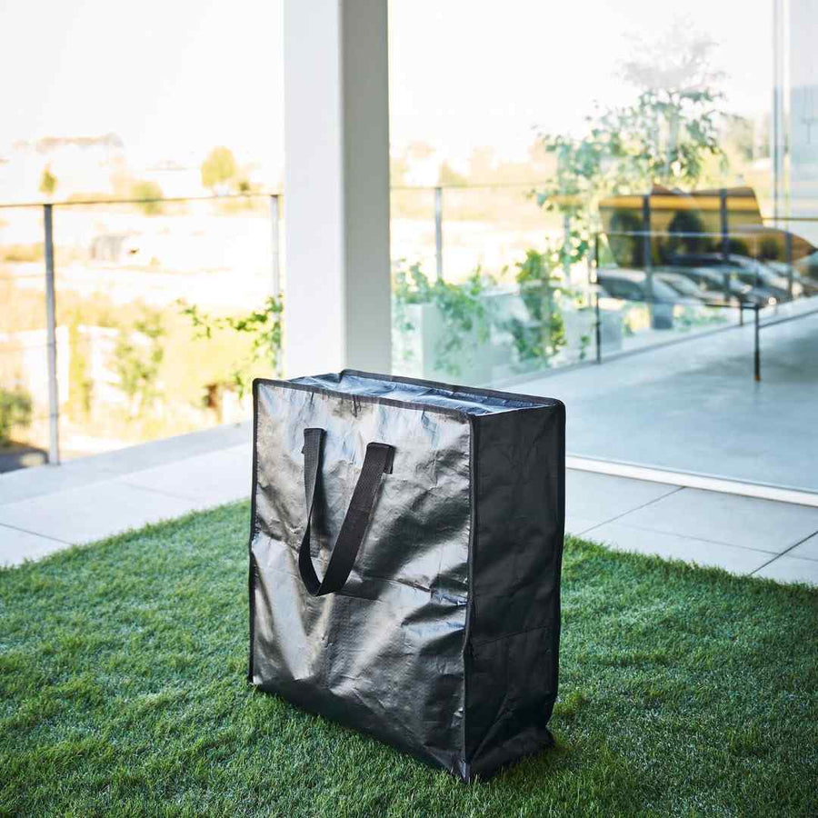 Tower Toy Storage Bag with Polyethylene Sheet Pocket