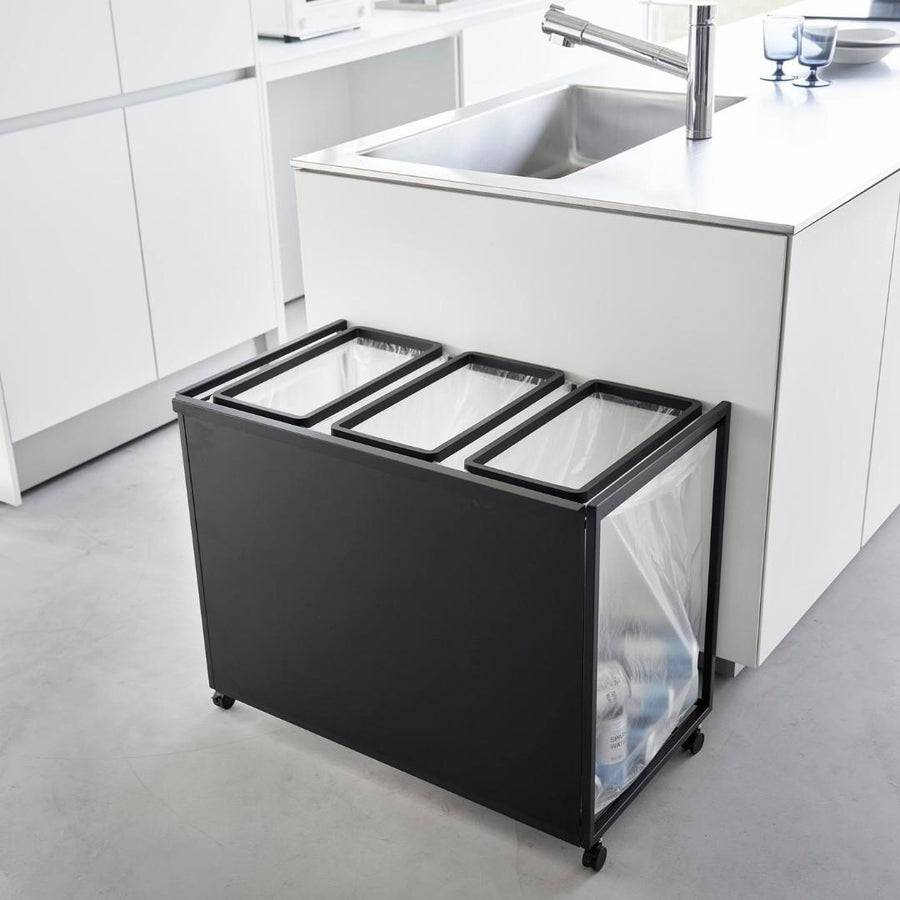 Tower Blindfolded Dust Sorting Wagon, 45L, 3 Compartments