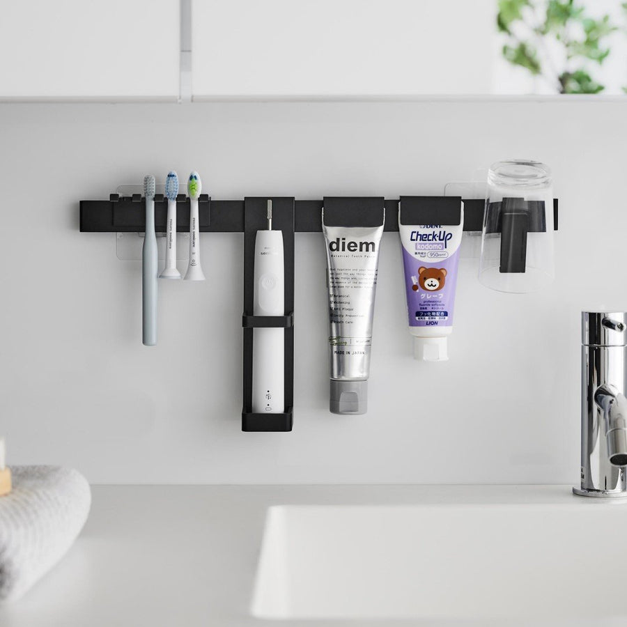 Tower Film Hook Electric Toothbrush &amp; Toothpaste Storage Set