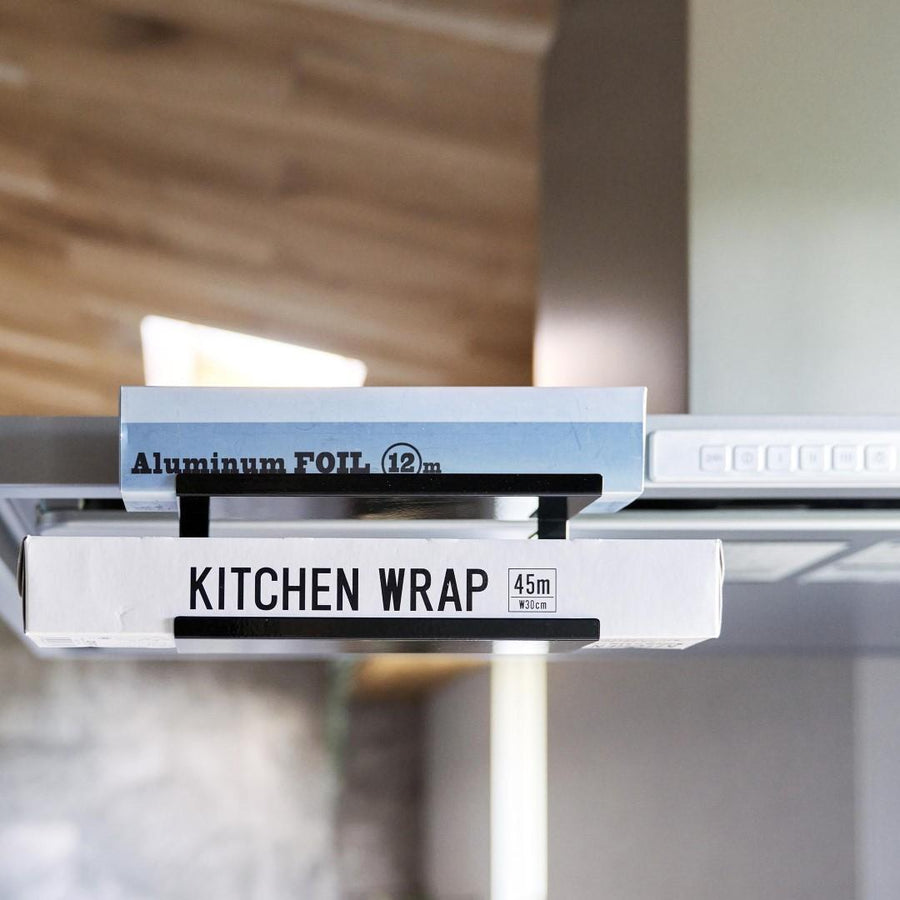 Tower Range Hood Side Wrap Storage