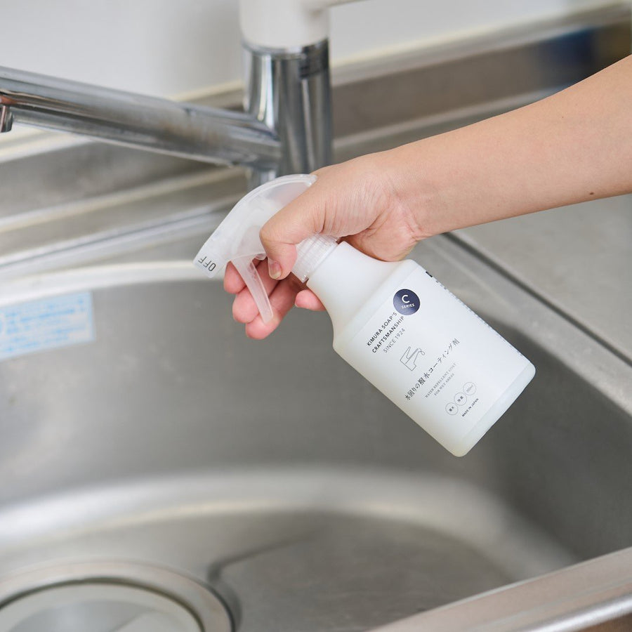 Water-repellent coating agent for wet areas
