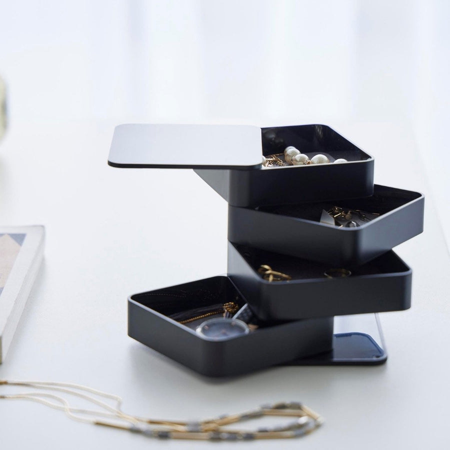 Tower Accessory Tray, 4 Tiers, Square